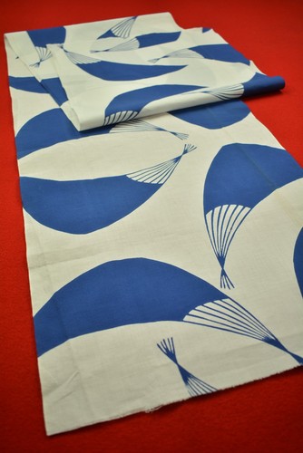 Vintage japanese cotton kimono - vintage,