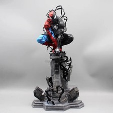Symbiotic Spider-Man Venom Figure LED 15in Statue PVC Marvel Model Collectables
