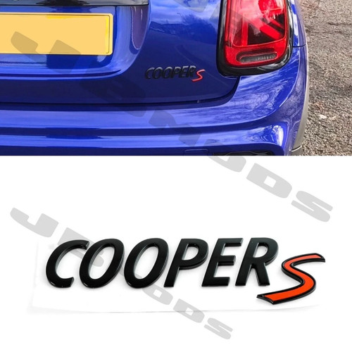 Mini gloss black rear - black,