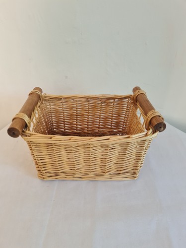 Rustic wicker storage - rustic,