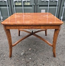 Art Deco Burr Walnut Extended