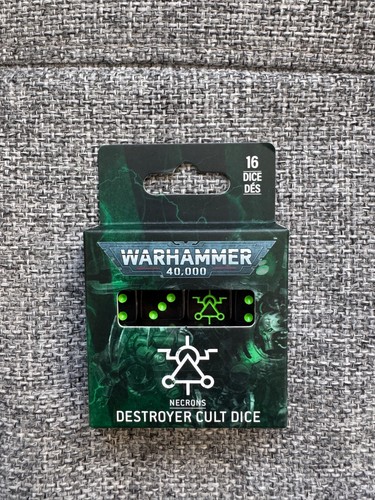 Necron destroyer cult dice - necron,