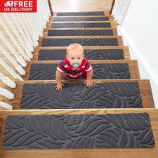 15Pcs Stair Pads Set Carpet