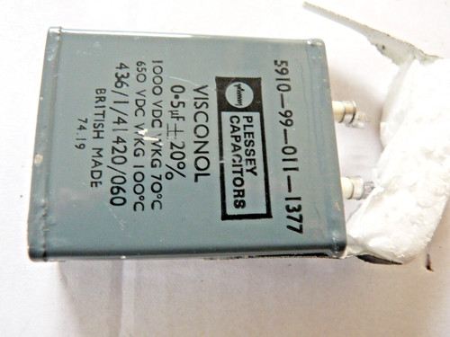 Plessey ttc 5µf 5uf - plessey,
