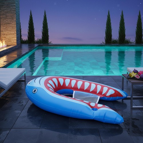 Inflatable tanning pool - inflatable,