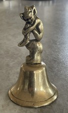 Vintage Brass Cornish Pixie Bell Fairy Bell Made In England 4.5"