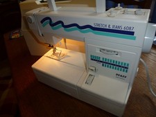 PFAFF ELASTIC 6087 Varimatic- Strong Mesh SERVICE OCT. 2025 sewn jeans, leather