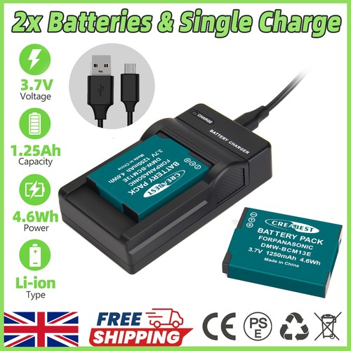Battery dmw bcm13 for - 2x,