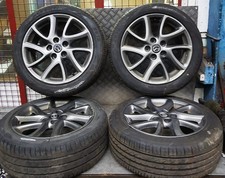 MAZDA 3 SPORT 09-10-11-12-13 17INCH FULL SET OF ALLOY WHEELS WITH TYRES