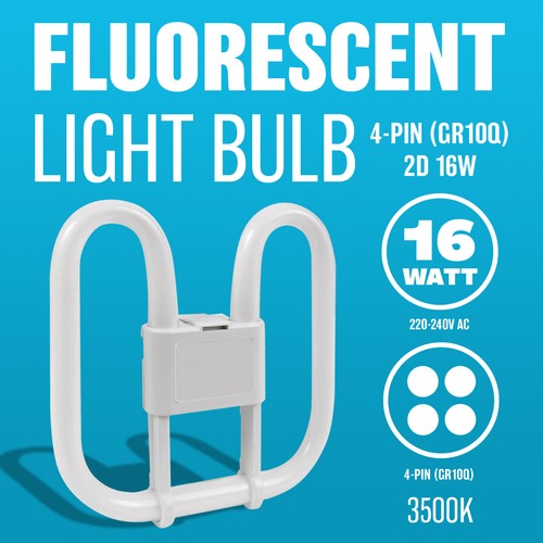 Fluorescent light bulb 4 - bulb,