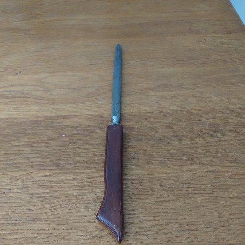 Vintage steel sharpening - sharpening, with
