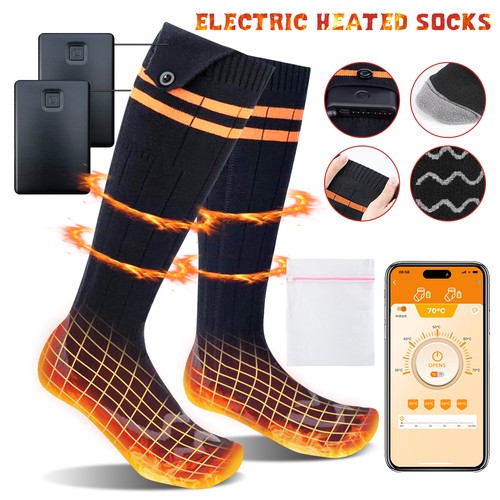 Electric heated socks for men - electric,