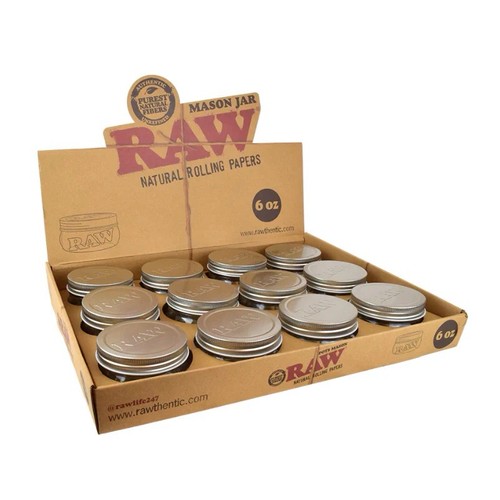 Raw mason jar - raw,