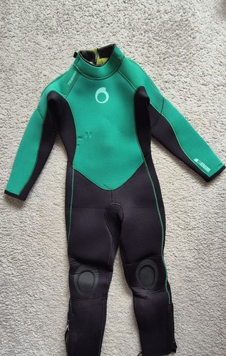 Kids wetsuit green 6 - kids,