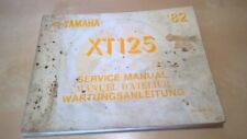 1982 Yamaha XT 125 Service
