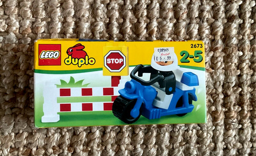 Vintage lego duplo 2673 - duplo, police