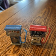 Vintage Diecast Petrol Pumps  - Super Special Mobil Toy Station Bundle