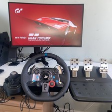 Logitech G29 Driving Force Racing Wheel, Pedal and Shifter For PS5, 4, 3 & PC