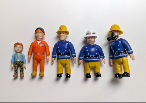 Fireman sam set posable - of,