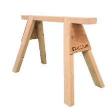 Saw Horse | Trestle | Wooden Sawhorse - New - SIMPLE, STRONG, ALWAYS READY