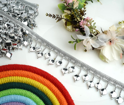 Mtr beaded fringe square - beaded,