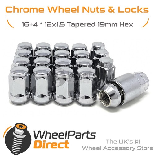 Wheel nuts locks 4 12x1 - locks, 16+4