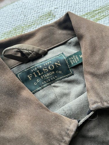 Filson waxed tin cloth field - cloth,