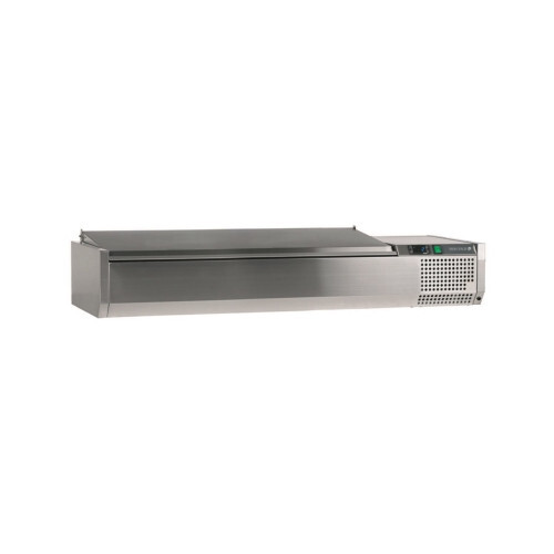 Topping counter refrigerated - topping,
