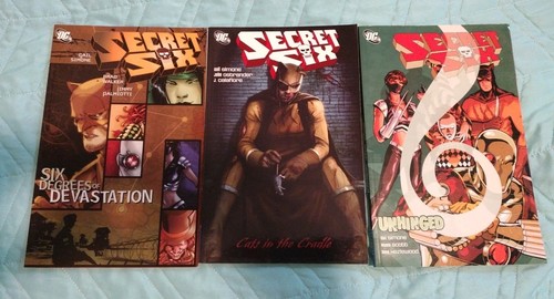 Comics secret six tpb lot - comics, 3