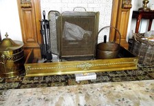 Regency Brass Fire Fender