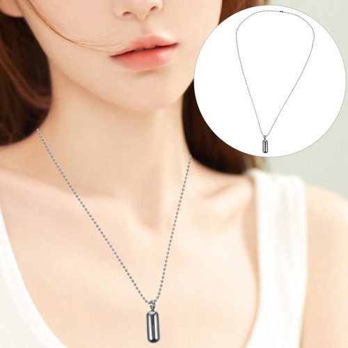 Pill case charm necklace - ,