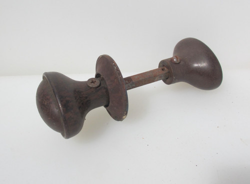 Vintage bakelite door knobs - bakelite,