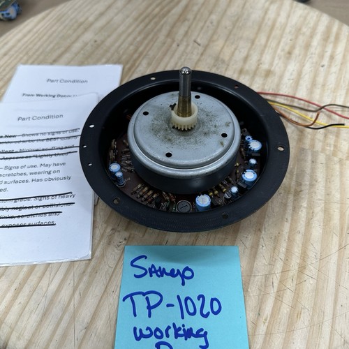 Sanyo turntable 1020 parts - turntable, tp-1020
