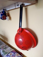 Vintage Orange / Red Enamel