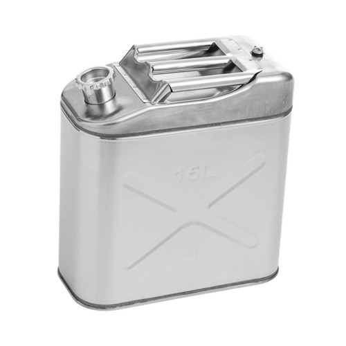 Stainless steel fuel can - fuel,