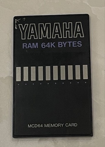 Yamaha mcd64 memory - card, 64kb