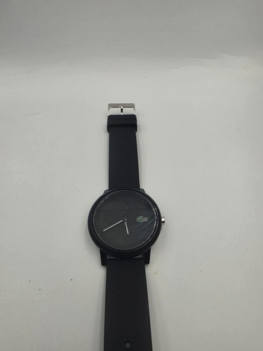 Lacoste men black silicone - men's,