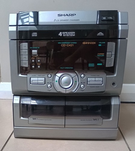 Sharp c421 3xcd - cd-c421, double