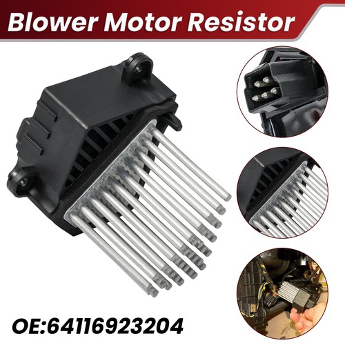 Heater blower motor resistor - motor,