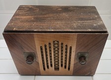 Vintage Valve Radio – Wooden