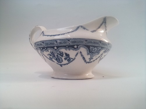 Blue white jug - jug, britannia