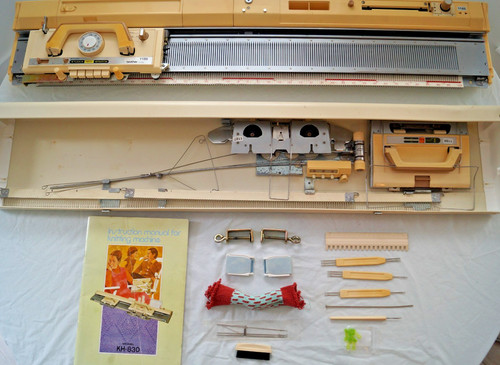 Brother 830 knitting - brother, kh-830