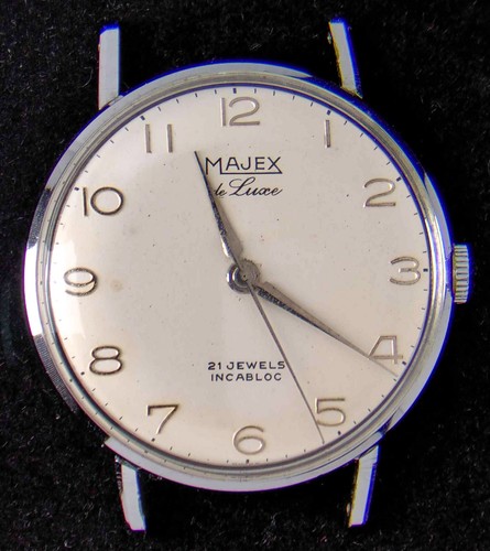 Majex luxe ivory dial - ivory, men's
