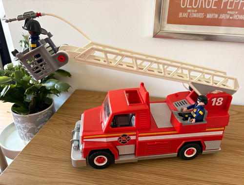 Playmobil fire engine ladder - playmobil,