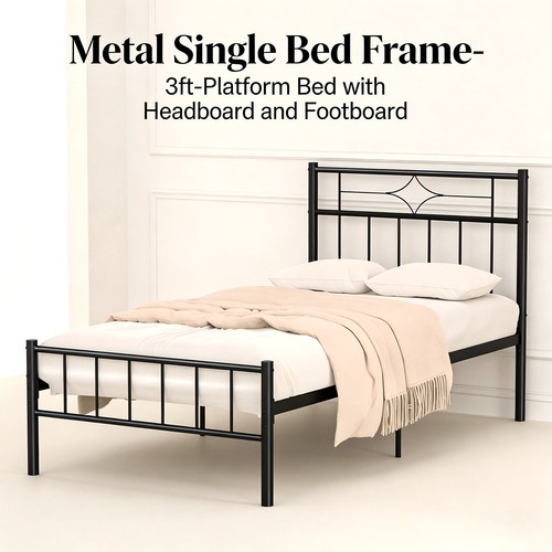3ft single bed - single, frame