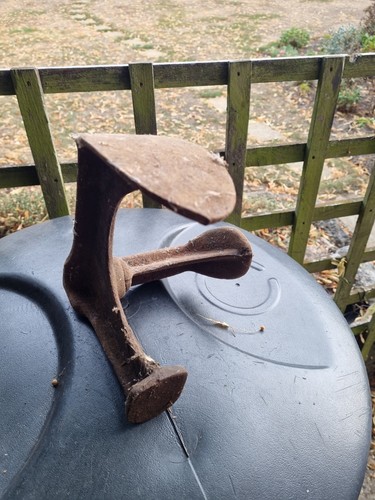 Old cast iron - cast, three-footed