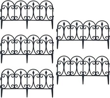 5Pcs Outdoor Decorative Fence