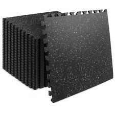 Heavy Duty Thick Gym Flooring Interlocking Floor Mat EVA Soft Foam Yoga Mat 60cm