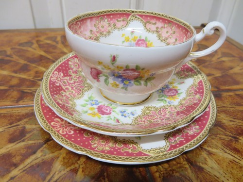 Vintage paragon honiton - honiton, red