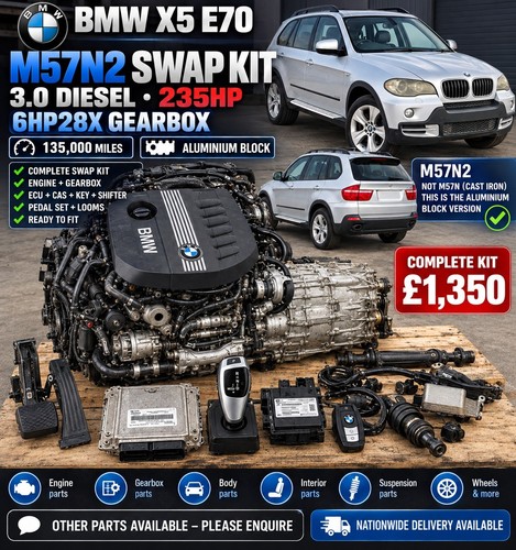 Bmw e70 235hp m57n2 - bmw,